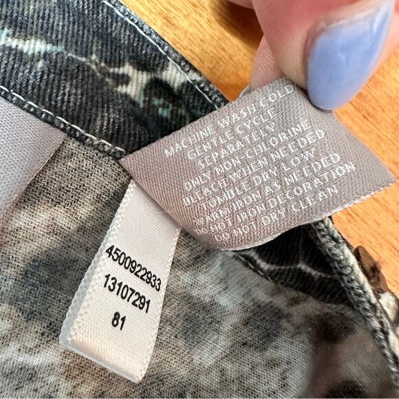 Chico's Womens Size 1 US 8 M Button Up Animal Print Jacket Top Bold Career Work - Picture 4 of 13